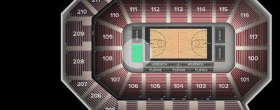 Seat view from Courtside