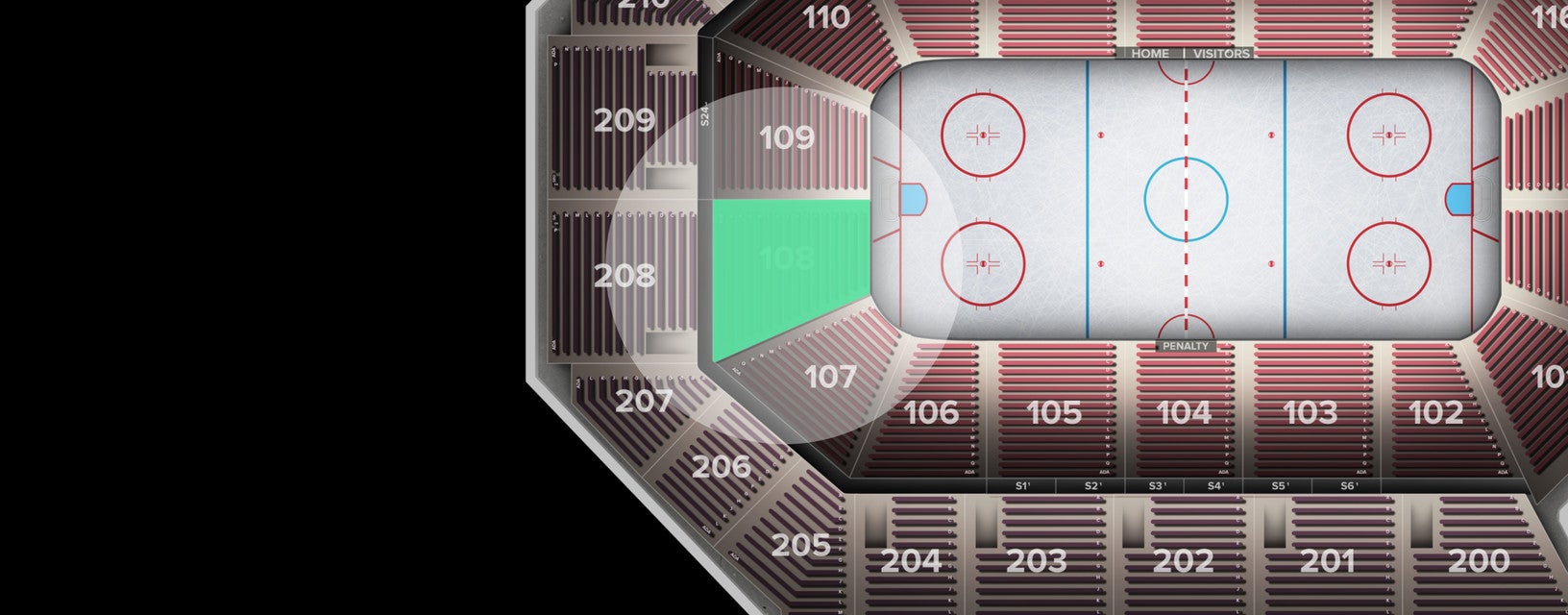 Seat view from Lower