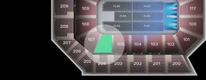 Seat view from Lower