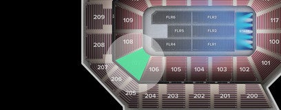 Seat view from Lower
