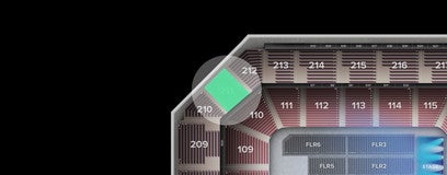 Seat view from Upper