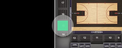 Seat view from Reserved