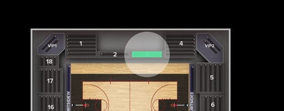 Seat view from Reserved