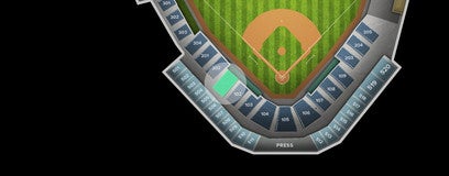 Seat view from Diamond Club