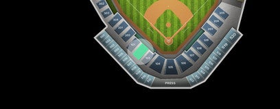 Seat view from Diamond Club