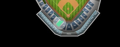 Seat view from Diamond Club