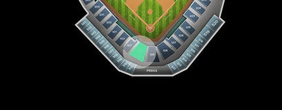 Seat view from Diamond Club