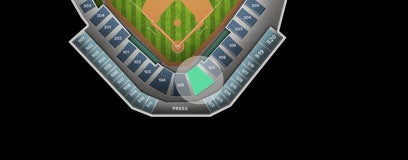Seat view from Diamond Club
