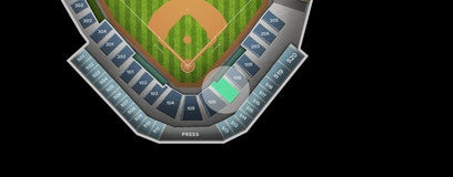 Seat view from Diamond Club