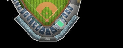 Seat view from Diamond Club