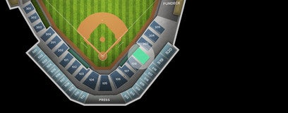 Seat view from Diamond Club