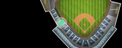 Seat view from Bullpen Box
