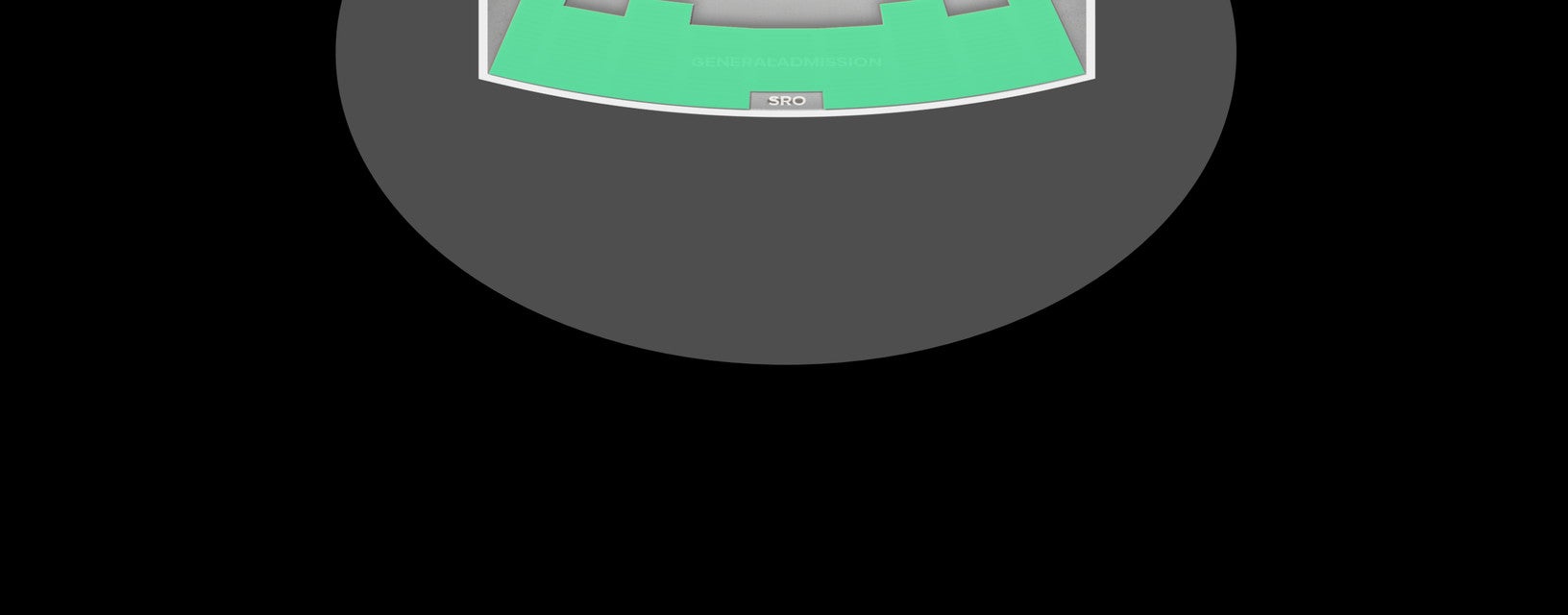 Seat view from General Admission