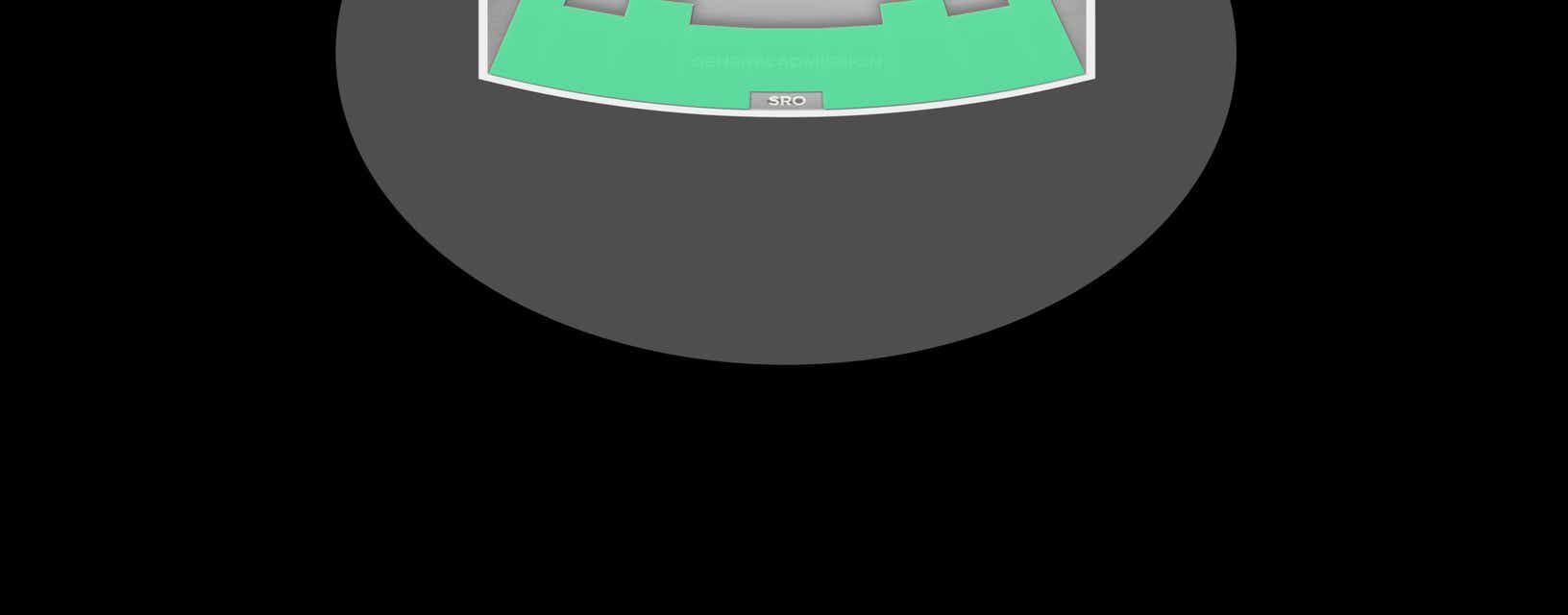 Seat view from General Admission