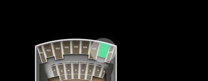 Seat view from Upper Level