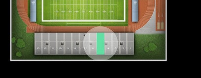 Seat view from West Stands