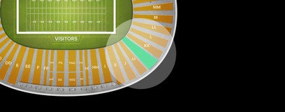 Seat view from Reserved Seating