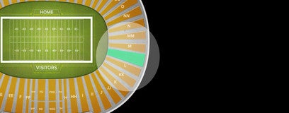 Seat view from Reserved Seating