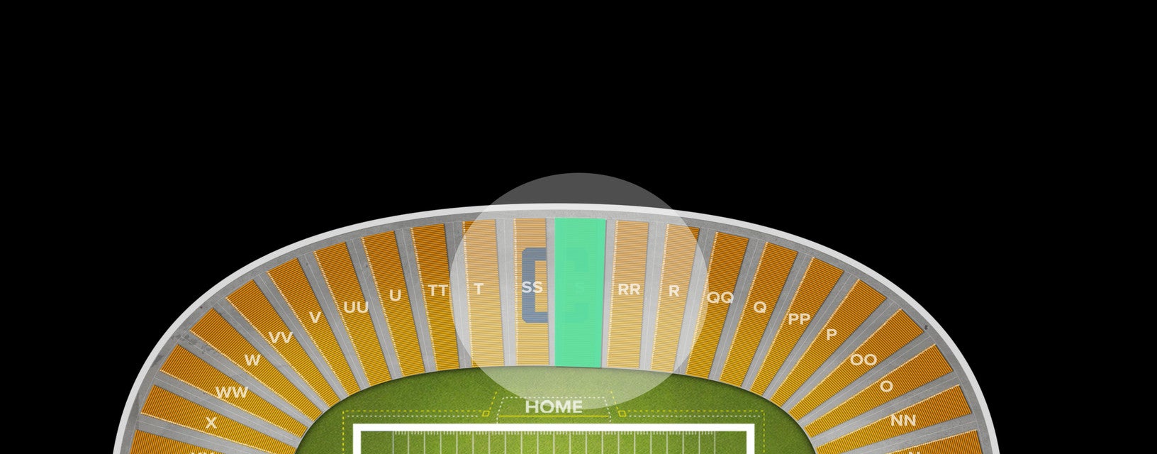 Seat view from Student