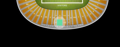 Seat view from Stadium Club