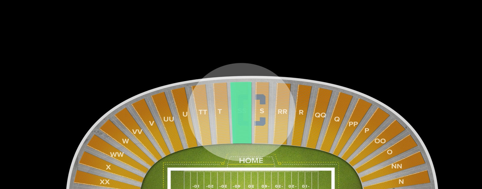 Seat view from Student