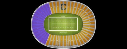 Seat view from North Endzone