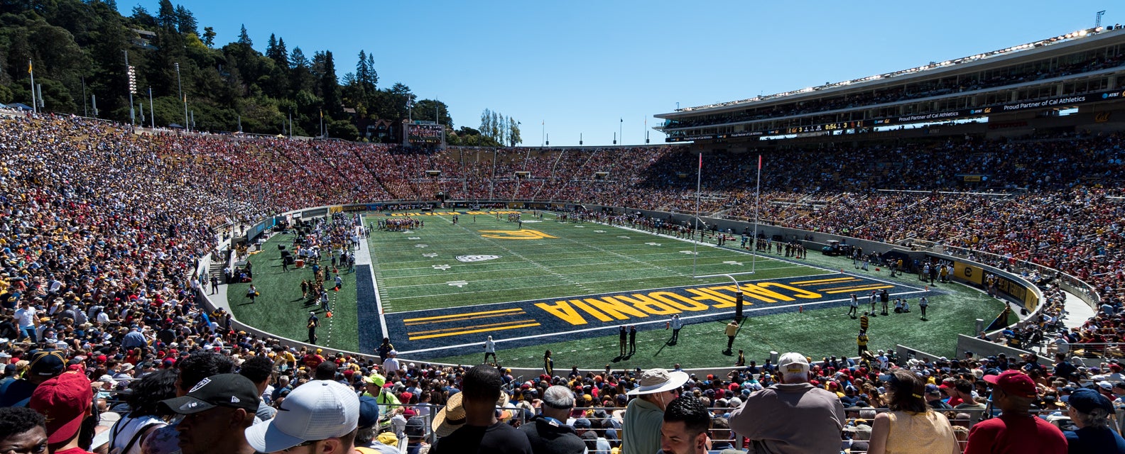 Seat view from Gold Zone
