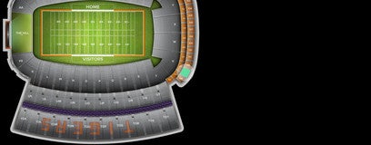 Seat view from West Zone Club