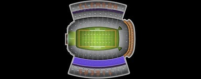 Seat view from Middle Sideline