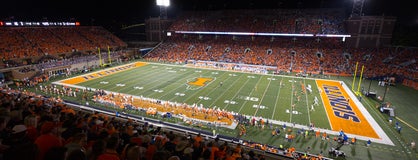 Seat view from Upper Sideline