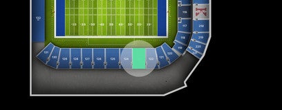 Seat view from 123