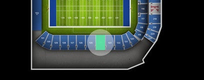 Seat view from 124
