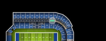 Seat view from Middle