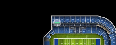Seat view from Section