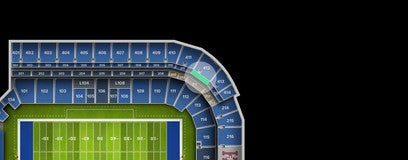 Seat view from Section