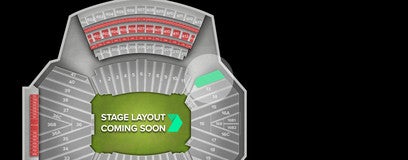 Seat view from End Zone