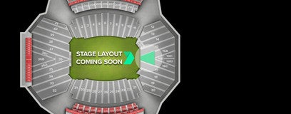 Seat view from End Zone