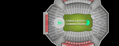 Seat view from End Zone