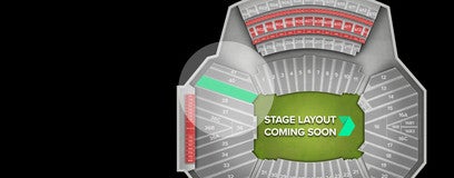 Seat view from End Zone