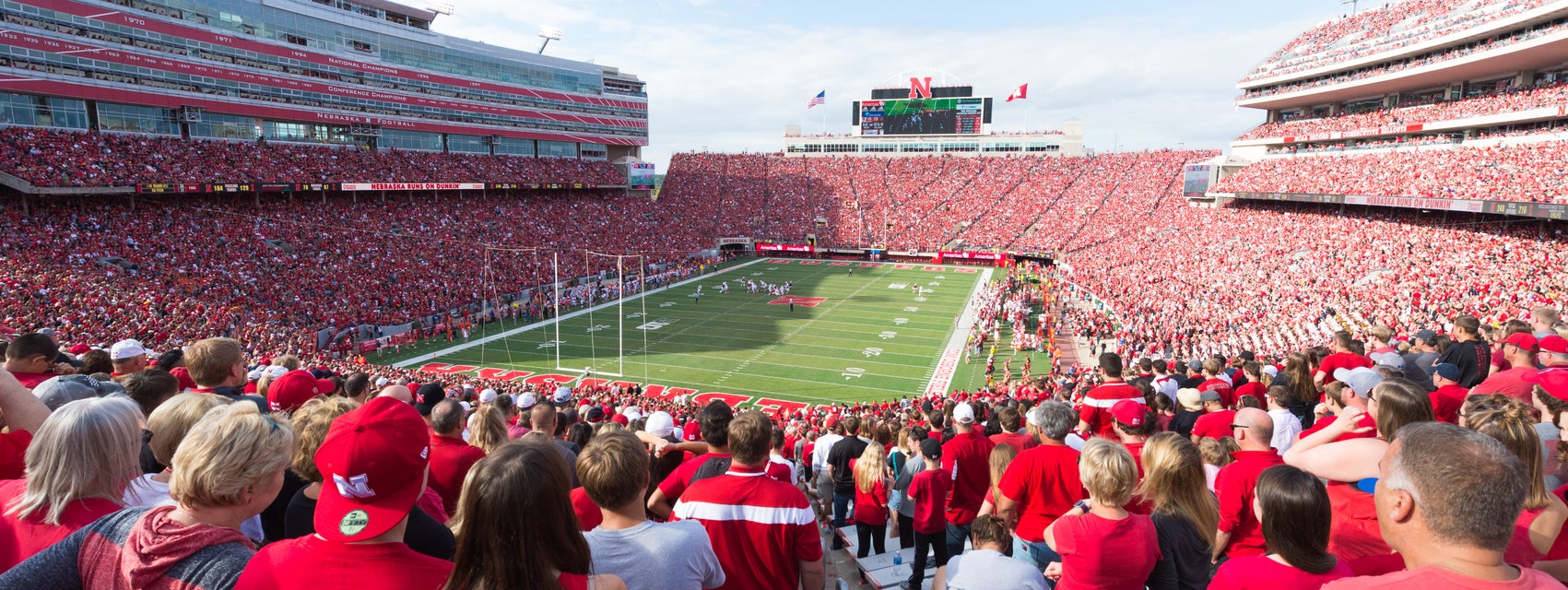 Seat view from End Zone