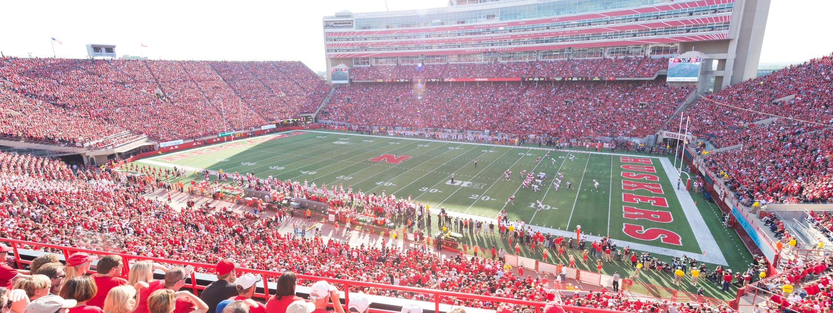 Seat view from Upper Sideline