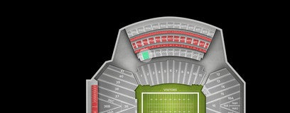 Seat view from Upper Sideline