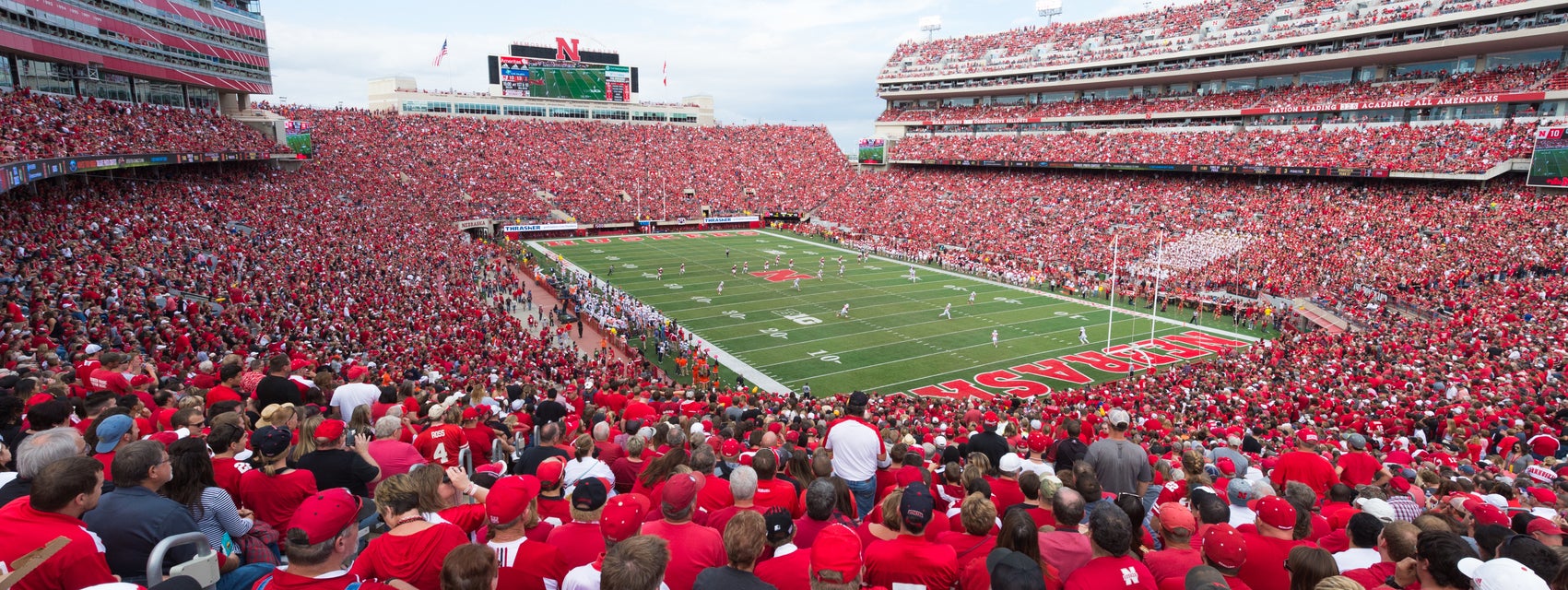 Seat view from End Zone