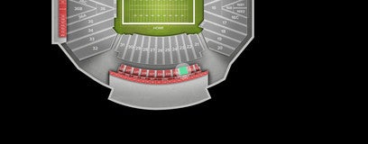 Seat view from Club