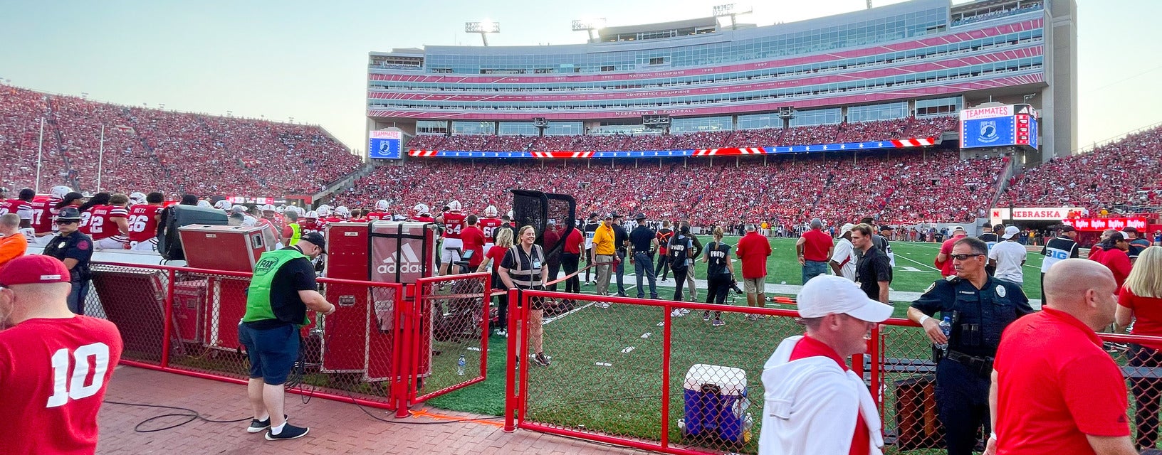 Seat view from Lower Sideline