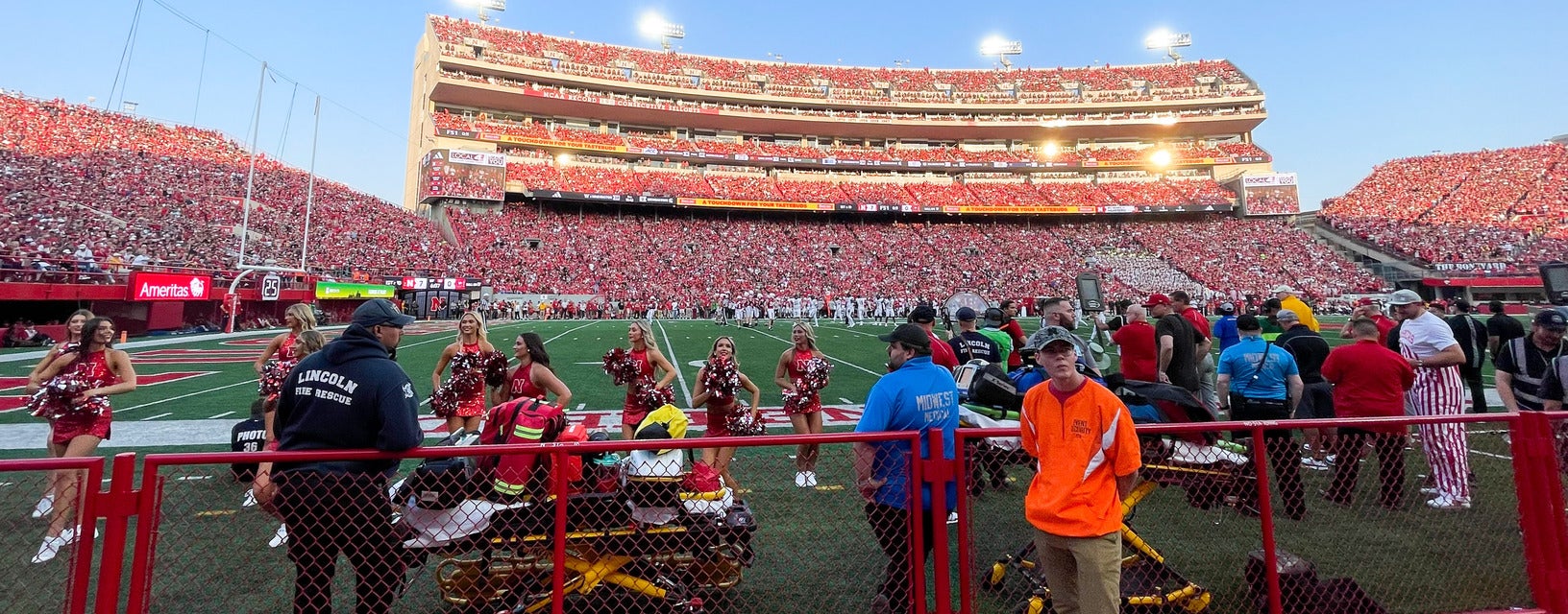 Seat view from Lower Sideline