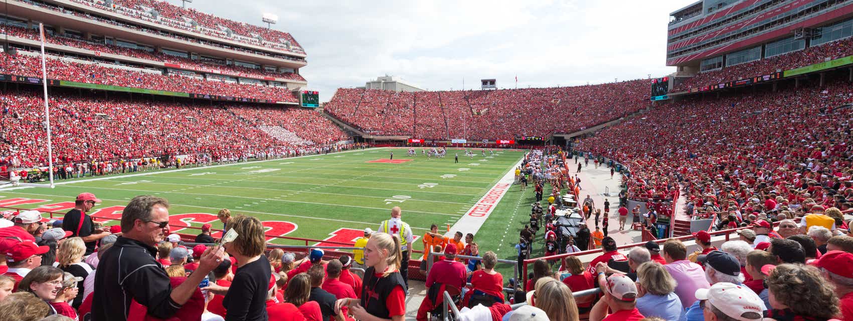 Seat view from End Zone