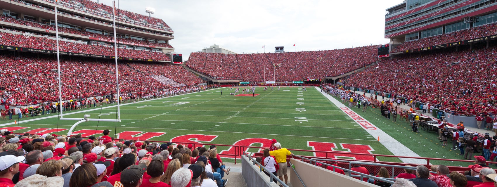 Seat view from End Zone