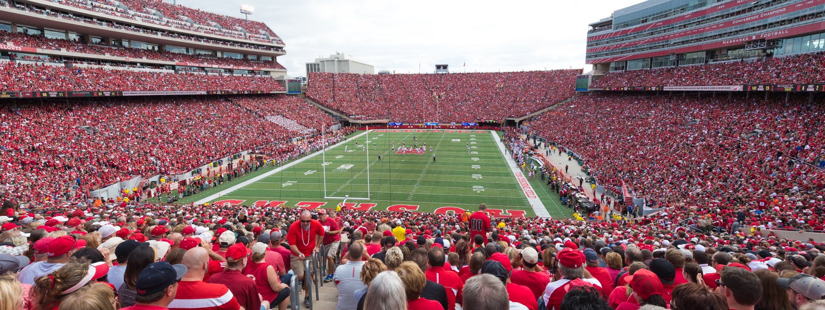 Seat view from End Zone