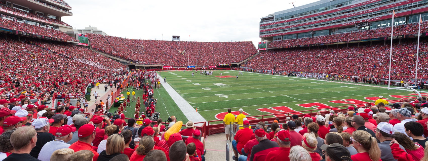 Seat view from End Zone